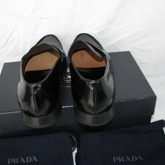 NEW Men's Prada Penny Loafers Dress Shoes Spazzolato Leather Size 11   2DC212 - Picture 7 of 11